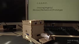 Dutch creator builds 'hungry' robot named Chomp that eats trash
