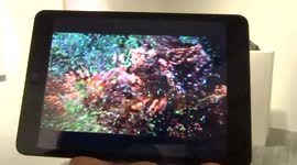 Exciting demonstration of NFT videos that complement sculptures by Tupac Martir at Gazelli Art House .EXT exhibition in Mayfair