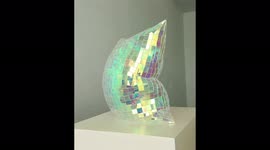 Holograph Pillow sculpture