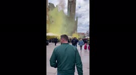Poland: Villarreal Fans Gather On Streets Of Gdańsk Ahead Of Europa League Final