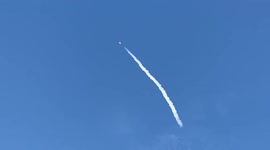 Space X's Falcon 9 launches with 60 Starlink satellites