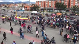 Colombia: Thousands Of People March Through Bogota As National Strike Continues 2