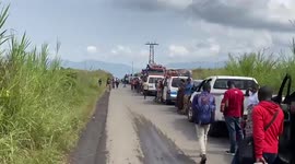 Thousands evacuate over fears of another volcano eruption in DR Congo