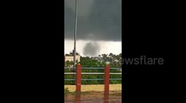 Cyclone Yaas: Video of tornado in West Bengal districts