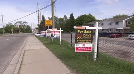 Real estate market frenzy in Ontario Canada continues with some real estate agents advertising that homes have been sold to