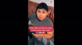 'Husband Acts Like Wife When She Gets Back from Work'