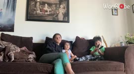 'Mom Pretends to Faint In Front of Kids to See their Reaction (Epic FAIL)'