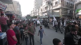 Hamas Al-Qassam Brigades Members Hold Military Parade In Khan Yunis