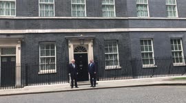 UK PM Boris Johnson welcomes Hungarian counterpart Viktor Orban to 10 Downing Street
