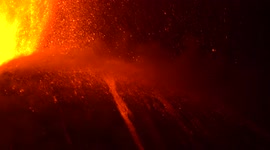 Mount Etna erupts in Sicily, red-hot lava spews into air