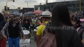 Mothers join protests in Colombia alongside young people to remember those who lost their lives
