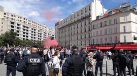 VCT drivers yell 'Hidalgo out' against circulation restrictions in Paris
