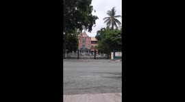 High school in Yangon, Myanmar without teachers