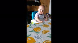 9 month old Baby girl's first pageant wave with flawless execution caught on camera