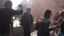 Anti-lockdown protesters storm Westfield White City shopping centre