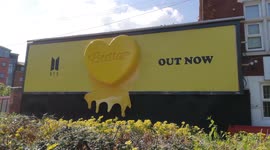 Clever BTS Advert Looks Like Its Melting ON A Hot Day