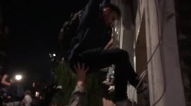 Chelsea FC fans in London celebrating win over Man City in Champions League 29 May 2021