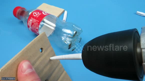 YouTuber drills holes using bit made of PAPER