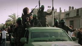 Gaza: Thousands celebrate cease-fire between Israel and Hamas