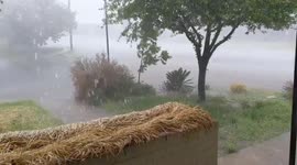 US: Storm Brings Gusty Winds And Hail To Parts Of Texas 3