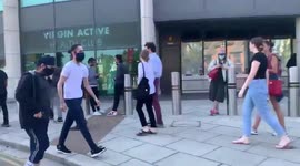 UK: Twickenham Stadium Transformed Into Walk-In COVID-19 Vaccination Site