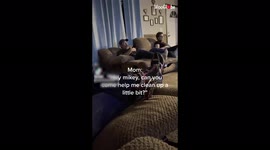'Son Tells Mom to 'Shut Up' In Front of Dad | Thanksgiving Prank *Almost Gone Wrong*'