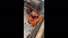 Thames View Estate Fire