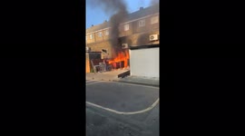 Thames View Estate Fire