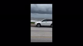 US: Waterspout Spotted Off Gulf Of Mexico In Texas