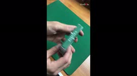 'Satisfying ASMR of Card Juggler Performing Cool Shuffling Tricks'