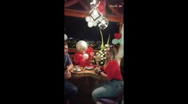 'Surprise Wedding Proposal Leaves Girlfriend in Happy Tears'
