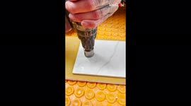 'Oregon Craftsman Uses Ice & Water to Prevent Drill Bits from Overheating'