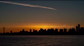A dazzling Memorial Day weekend in Seattle, with spectacular sunrises, sunsets and low tides