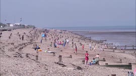 Heatwave in Minster on Sea, Kent, UK