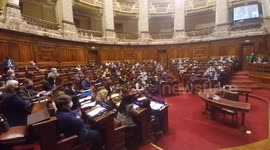 The Uruguayan Parliament in Montevideo rejected a report by Deutsche Welle