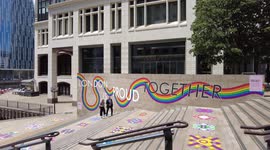 Canary Wharf celebrates LGBTQIA+ culture during international Pride month