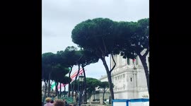 Italy: Frecce Tricolori Flies Over Rome To Mark National Day