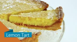 HOW TO MAKE easy lemon tart recipe (italian tart) by ItalianCakes USA