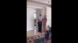 'Grandad John Surprised by Family on his Birthday *Emotional*'