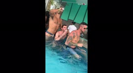 Man left speechless as his friends surprise him while on holiday in Jamaica