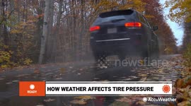 How weather can affect your tire pressure