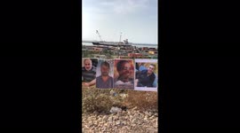 Beirut blast victims remembered with portrait vigil on 10-month anniversary