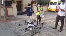 Robots and drones disinfect containment zones in India, as state of Tamil Nadu witnesses surge in infections