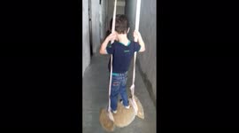 Hamido playing at home