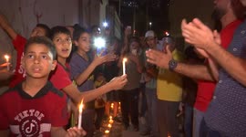 Jordanians light candles during boycott of Israel gas deal