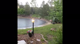 US: Hailstorm Pelts Castle Rock, Colorado