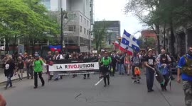 Canadians join anti-COVID-19 restrictions rally in Montreal