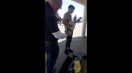 Irish music on the beach side in Galway, Ireland.