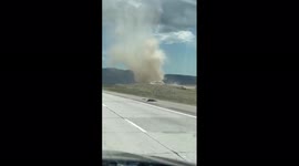 US: Huge Dust Devil Spotted In Downey, Idaho