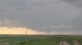 Blackie Alberta tornado o  June 5, 2021 that started around 2 PM and ended around 2:10 PM.